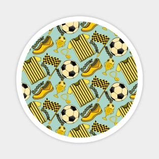 Soccer Pattern Magnet